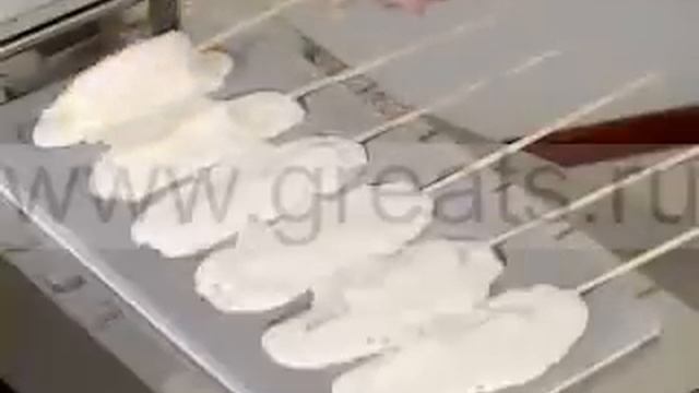 Magic Art Waffle - банан в вафле на палочке смотреть онлайн