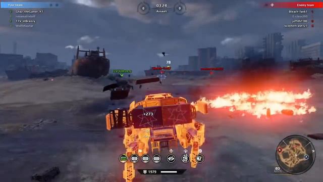 Crossout Clan Wars : Tacklers still put in good work! смотреть онлайн