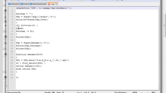 XAMPP - Mercury Server email Prt. 3 "Server Locale" [OBIV].it смотреть онлайн