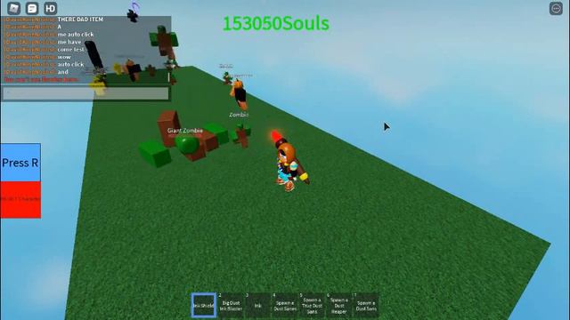 SHOWCASE "Dust Ink" IN GAME Undertale Protect from zombies! ROBLOX смотреть онлайн