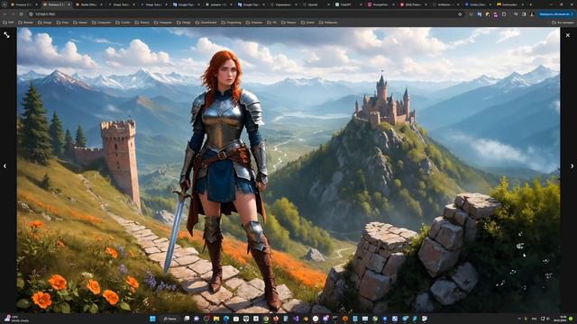 Делаем картинки в Stable Diffusion #30 Пробуем более сложные композиции. смотреть онлайн