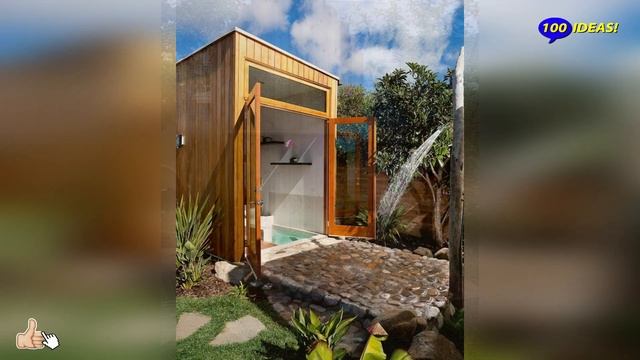 Summer shower! 30 outdoor shower design ideas! смотреть онлайн