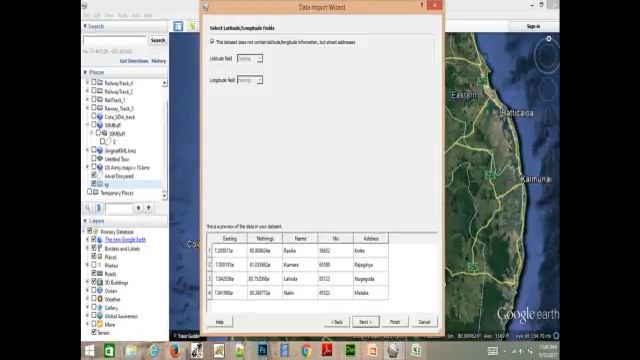 How to import Excel data to Google Earth смотреть онлайн