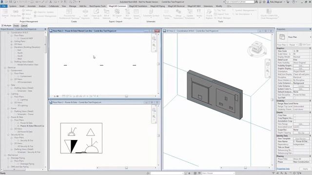 MagiCAD 2018 for Revit top new feature - New product class: Combination boxes смотреть онлайн