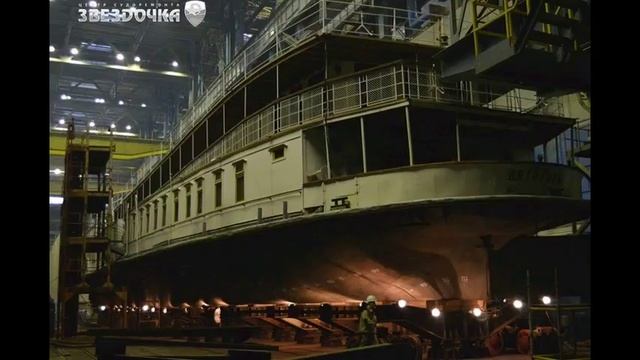 SN150205 000 Пароход Н.В. Гоголь на ремонте в блоге Фотофа смотреть онлайн