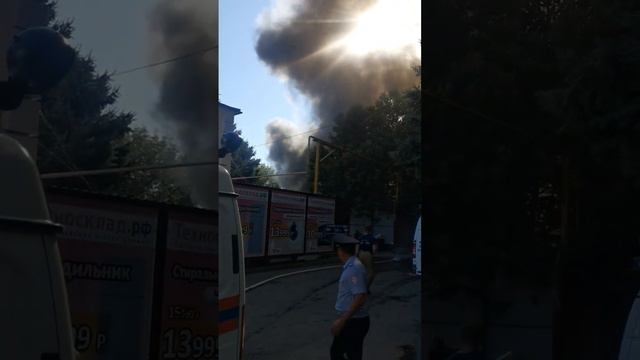 Пожар в Ейске 10.08.22 смотреть онлайн