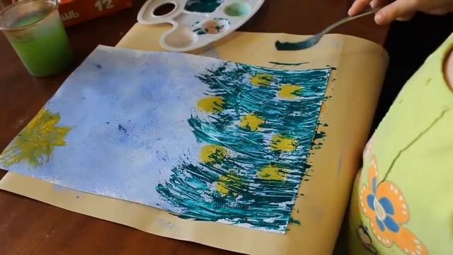 Нетрадиционные способы рисования с детьми смотреть онлайн