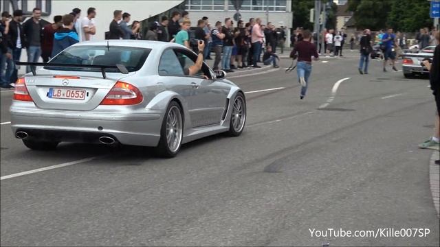 Mercedes CLK GTR Sound & CLK DTM Revs & Sounds 1080p