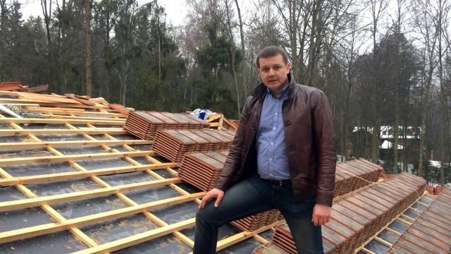 Монтаж керамической черепицы видео смотреть онлайн