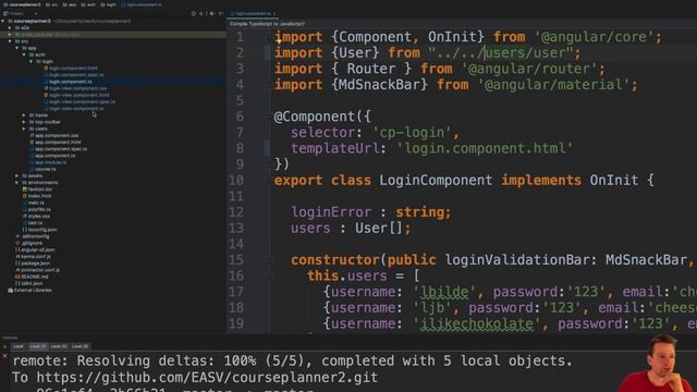 Creating the Auth Service смотреть онлайн