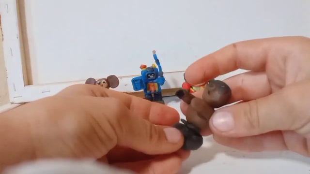 Лепим Вини Пуха из пластилина смотреть онлайн