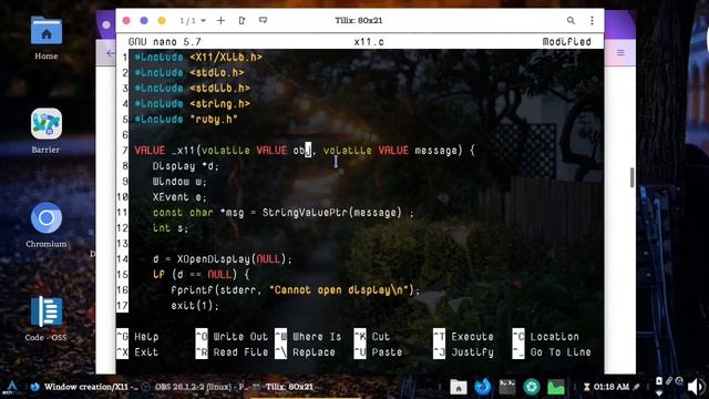 Ruby C Extension - Part 10 - X11 GUI Program in Ruby смотреть онлайн