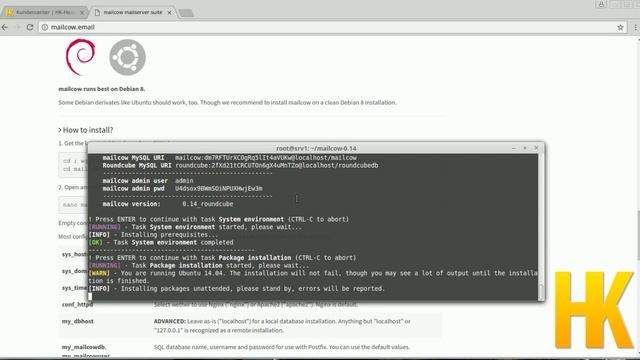 Server einrichten - ein Mailserver mit Mailcow