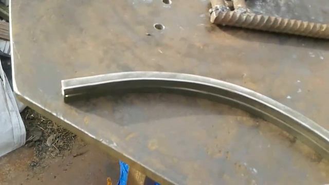 Банкетка в прихожую своими руками. Холодная ковка.