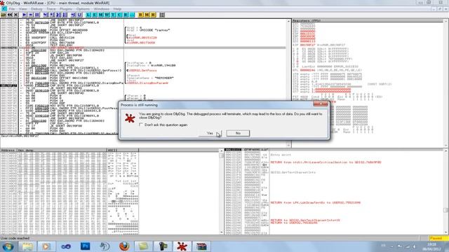 How to Hack WinRAR with OllyDbg\Resource Hacker смотреть онлайн