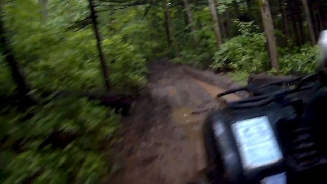 CF-MOTO 500 на 27 резине, первый выезд