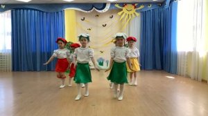 Детский сад 1, коллектив воспитанников ,танец «Весна»