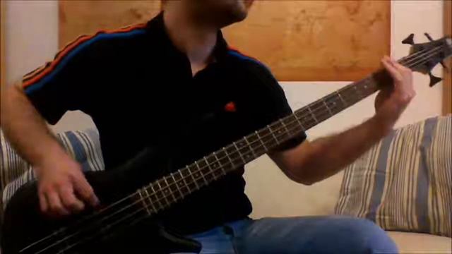 Bass guitar cover - Coldplay - Don't panic смотреть онлайн