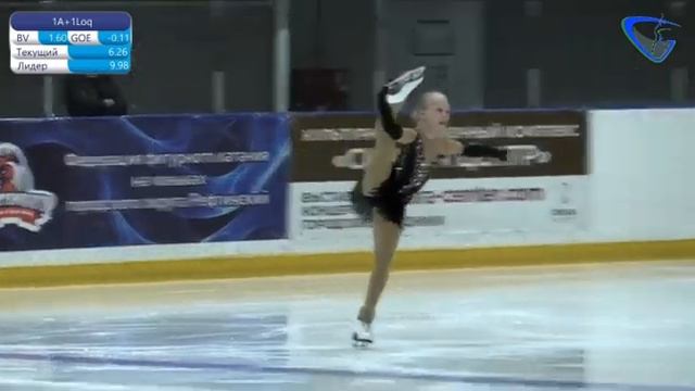 Мария Арсёнова. ChSpl1. 2 юношеский разряд. смотреть онлайн