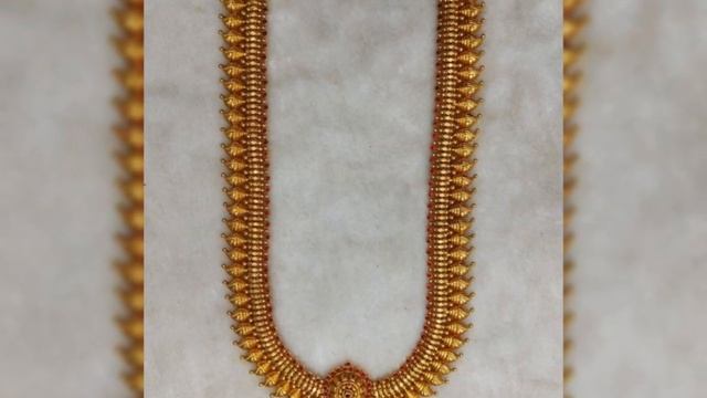 Latest Gold Long haram designs 2023 |gold haram designs in 40 grams смотреть онлайн