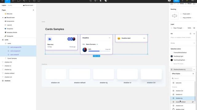 05. Figma Tutorial: Working with shadows смотреть онлайн
