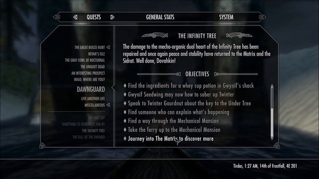 The Sidrat - Beneath the Infinity Tree - Initial Release Updates and New Quest - Skyrim SE/AE PART смотреть онлайн