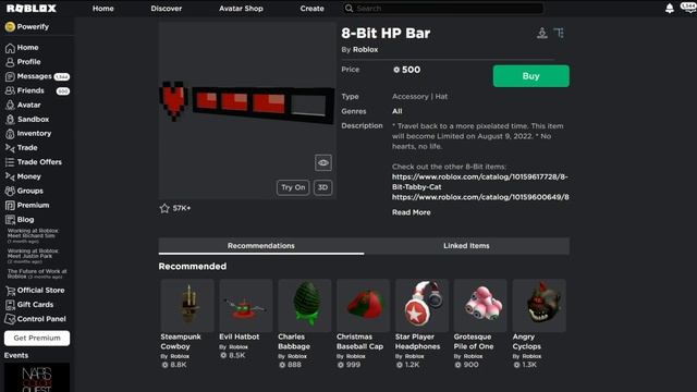 These New 8-Bit Roblox Items Will Go LIMITED *BUY FAST* *EFFECTS* смотреть онлайн