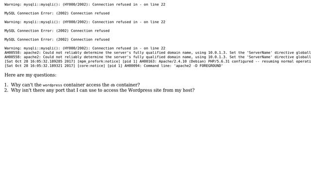Unable to access Wordpress site created as a Docker Stack (2 Solutions!!) смотреть онлайн