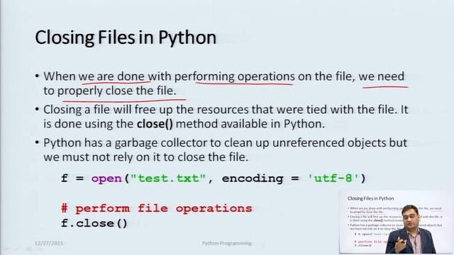 Python Programming | Files Part-1| AKTU Digital Education смотреть онлайн