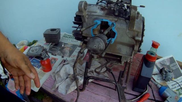 РЕМОНТ СКУТЕРА Suzuki Address 110