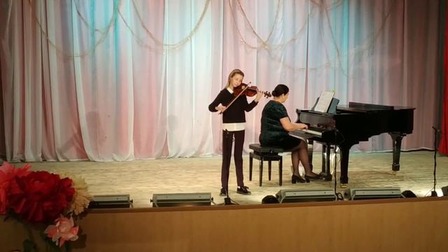 Кукушкина Арина. И.С.Бах "Весной". смотреть онлайн