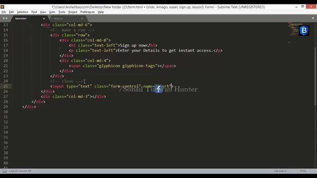 Bootstrap Signup Form Code | Signup Form Using Bootstrap | Sign up Form Using Bootstrap Source code смотреть онлайн