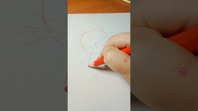 Как рисовать кошку смотреть онлайн