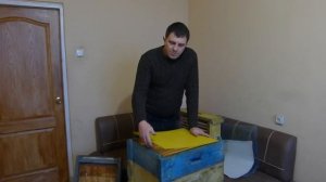 Годовой цикл содержания пчелосемей на 145  рамке