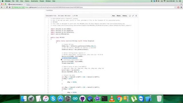 Raspberry Pi HMC5883 3-Axis Digital Compass Java Tutorial смотреть онлайн