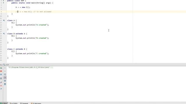 Java/OOP - What’s the order of calling the constructors in inheritance? смотреть онлайн