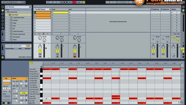Ableton Live Tutorial - Juke Beat with 808 Drum Kit смотреть онлайн