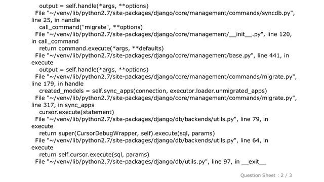 Django : django 1.8 fails to django.db.utils.ProgrammingError: relation "auth_user" does not exist смотреть онлайн