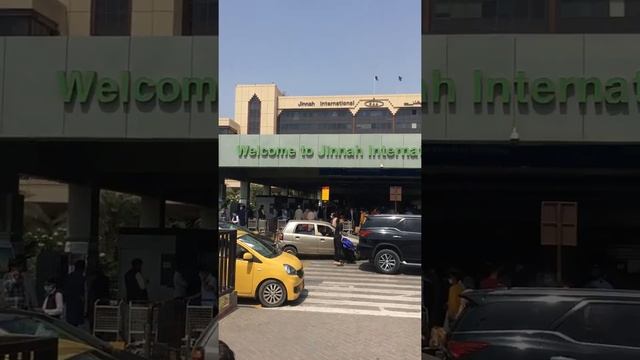 Karachi Airport. Visit To Karachi-March 2021