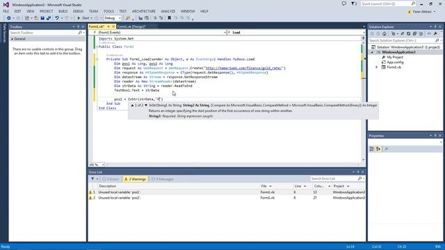 Retrieve Data Directly from Website using VB.net Web Crawler Tutorial смотреть онлайн