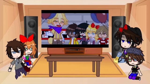 past aftons react to themselves part 2||TW:BLOOD AND GORE||creds in desc|| смотреть онлайн