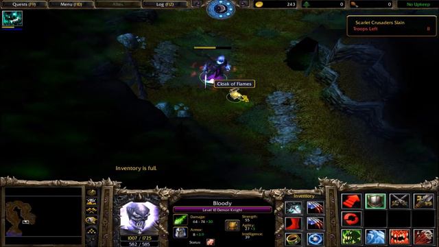 Warcraft 3: Arthas Campaign - Undead. EP 08 - Fallen Lord смотреть онлайн