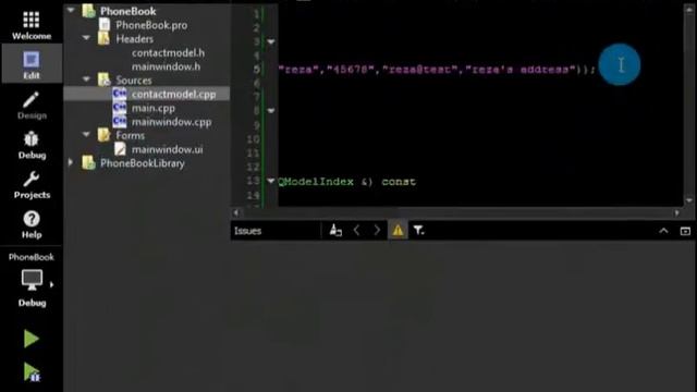 ساخت دفترچه تلفن به کمک C++/Qt/SQLite смотреть онлайн