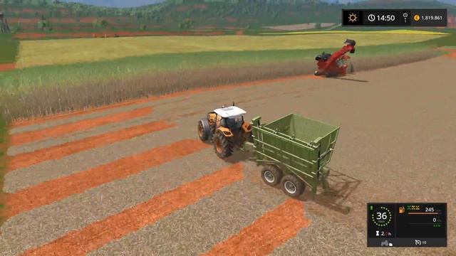 FS17 Platinum Edition - Timelapse - Forestry and Farming on Estancia Lapacho 002 смотреть онлайн