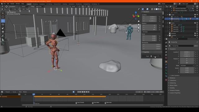 Blender How To Renable The Rigify Rig Layers смотреть онлайн