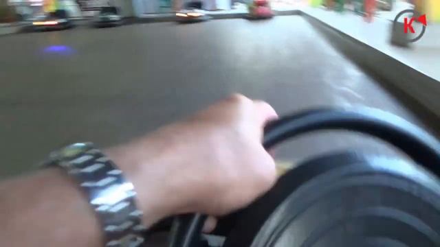 Архипо-Осиповка. Покатушки, аттракцион "Автодром" парк "Малибу" август 2018 год смотреть онлайн