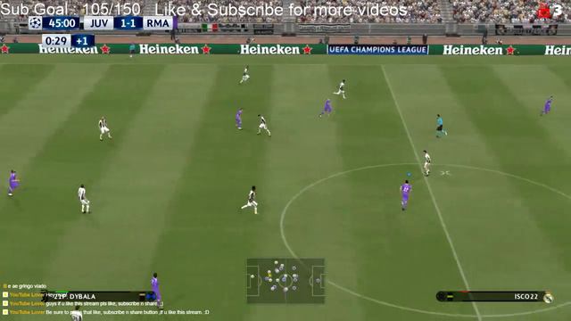 Pro Evolution Soccer 2018 |UEFA Champions League| Final - Real Madrid C.F VS Juventus F.C. | смотреть онлайн