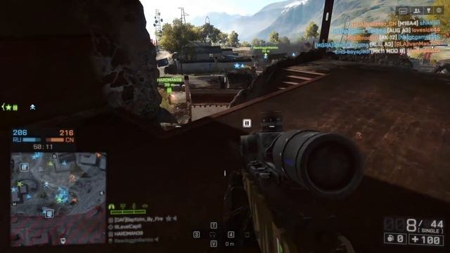 Sniper Sunday - L96A1 Versatile Bolt Action Tactics | Battlefield 4 Sniper Gameplay смотреть онлайн