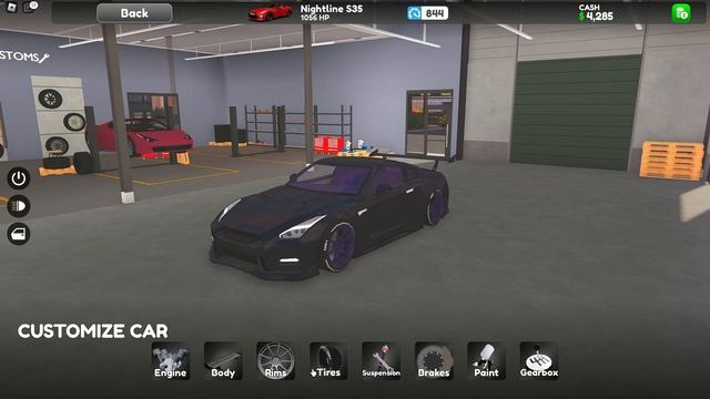 Roblox Drive World! FULLY MAXING The Nightline S35! Part 2!