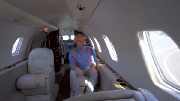 Blippi Learns About Airplanes for Kids! | Educational Videos for Toddlers
